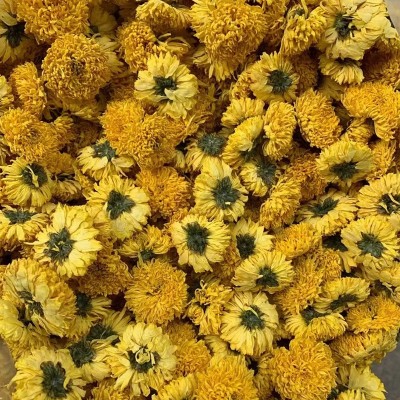 新婺源散装批发皇菊菊花菊花茶黄菊桃菊球菊乒乓球菊一朵一批大货图2