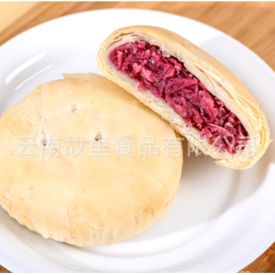 云南特产鲜花饼袋装大分量网红零食办公室休闲零食图4