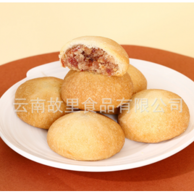 中秋月饼云腿小饼传统糕点休闲零食云南特产1000g多口味搭配混装图4