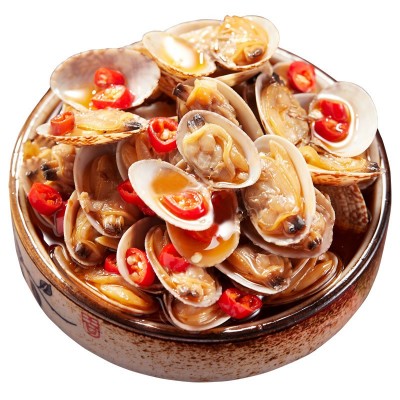 麻辣花甲香辣即食非罐装花蛤肉蛤蜊贝壳类小海鲜批发一件代发图5