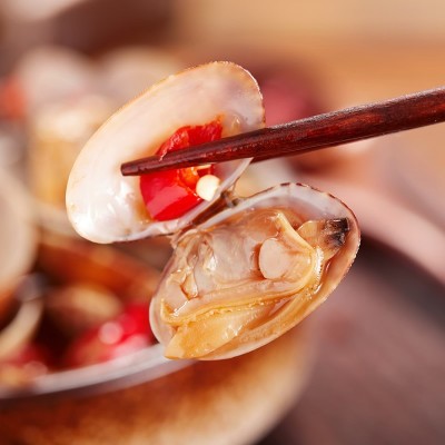 麻辣花甲香辣即食非罐装花蛤肉蛤蜊贝壳类小海鲜批发一件代发图4
