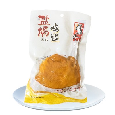 好味来80g盐焗鸡腿肉类休闲食品卤味零食特产卤小吃真空熟食厂批图5