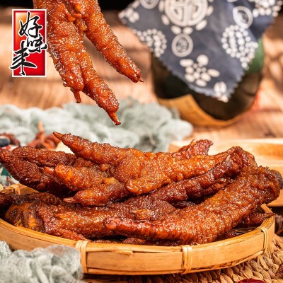 好味来虎皮鸡爪150g凤爪休闲零食卤小包装即食小吃下酒菜食商超客图2