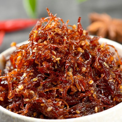 菲辣灯影牛肉丝四川特产麻辣牛肉小吃休闲零食牛肉丝散装小包代发图3