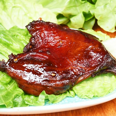 香辣小吃酱香大鸭腿 网红零售熟食类零食卤味小吃 即食卤味鸭腿图5