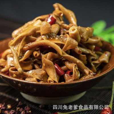 麻辣鸭肠 厂家特色休闲熟食脆香冷吃鸭肠开袋即食
