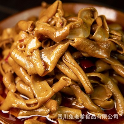 麻辣鸭肠 厂家特色休闲熟食脆香冷吃鸭肠开袋即食图2