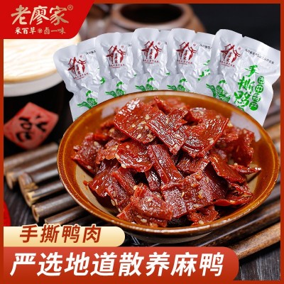 包邮 四川特色手撕鸭肉小包装办公室休闲追剧零食肉类零食大批发图2
