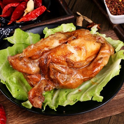 产地货源整只扒鸡500g 熟食卤味特产德州五香扒鸡真空包装烧鸡图3