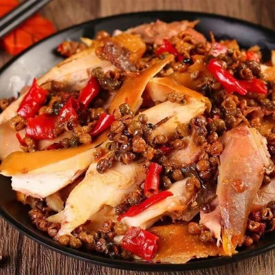 正宗手撕麻椒鸡五香鸡真空包装即食卤味熟食网红零食小吃厂家批发图3