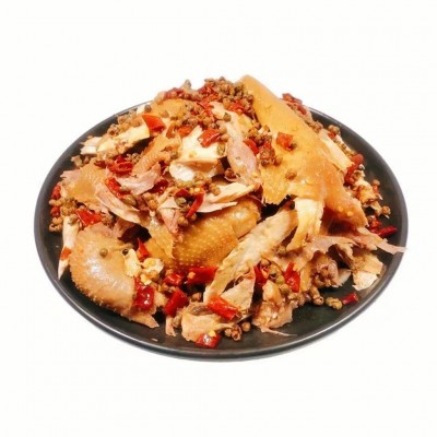正宗手撕麻椒鸡五香鸡真空包装即食卤味熟食网红零食小吃厂家批发图5