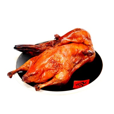 北京烤鸭真空即食风味烤鸭赠酱卤味肉类零食全鸭烤鸭直播货源代发图5