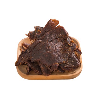 【牛八食品】温州湖岭黄牛肉 休闲小零售网红小吃手撕牛肉干250克图5