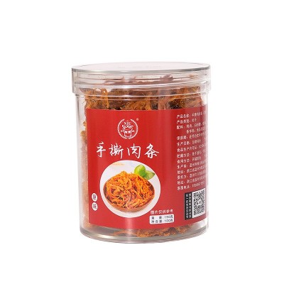 牛八食品手撕肉条 肉丝温州湖岭特产休闲小零食直销批发图3