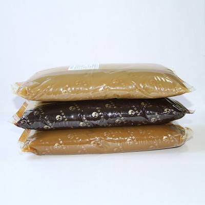 红豆沙白莲蓉馅料泥 五仁紫薯蛋黄流沙月饼烘焙新年点心馅料5KG装图3