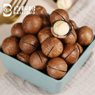 新货夏威夷果奶油味休闲年货夏果坚果干果零食罐装食品送开口器