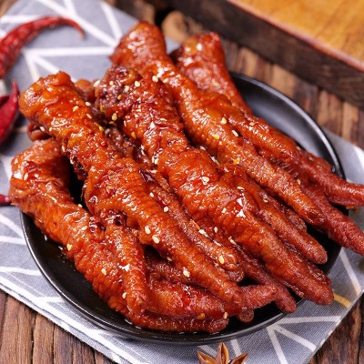 味滋源虎皮凤爪200g/袋 办公休闲零食小吃鸡爪子即食辣卤味熟食品图3