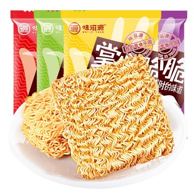 味滋源掌心脆干脆面21g/袋 方便面干吃点心面休闲零食品厂家直销图5