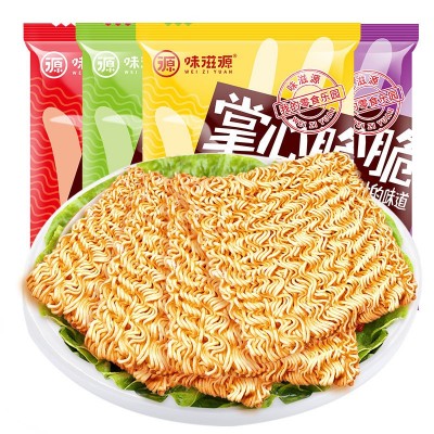 味滋源掌心脆干脆面21g/袋 方便面干吃点心面休闲零食品厂家直销