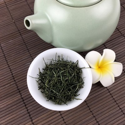 河南信阳毛尖 2022 雨前茶绿茶高山鲜叶制作回味甘甜一手货源图2