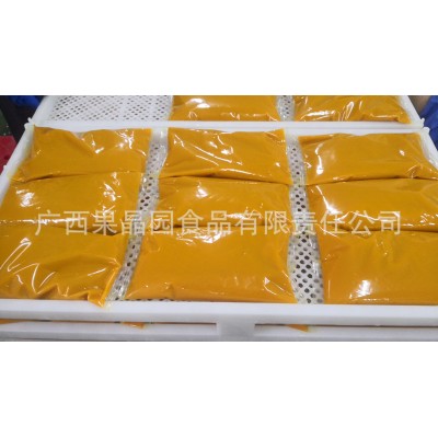 速冰芒果浆台农果肉果浆饮料烘赔原料甜品甜点蛋糕原料工厂直供图3