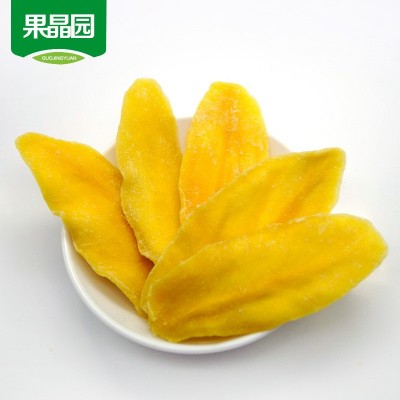 广西果晶园芒果干厂家芒果片水果片整箱批发零售500g装菲律宾风味图3