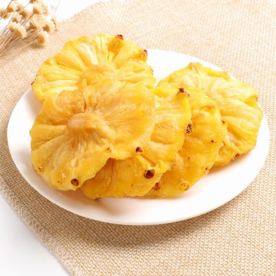 菠萝干5斤/袋 批发即食凤梨干菠萝圈水果干办公休闲零食批发