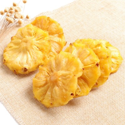 菠萝干5斤/袋 批发即食凤梨干菠萝圈水果干办公休闲零食批发图3