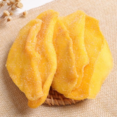 厂家直批5A芒果干500g 大片散装批发蜜饯果脯休闲零食一件 代发图4