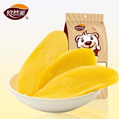 悠然派100g泰国芒果干风味零食蜜饯水果干散装批发果脯干小包装图3