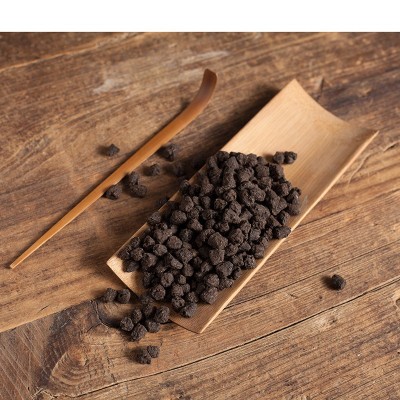 批发碎银子茶化石 云南普洱茶叶 糯香原味 熟茶 散茶 勐海老茶头图2