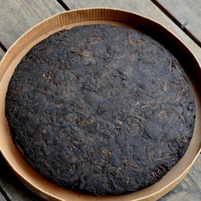 延初茶业 云南普洱茶熟茶357克老班章熟茶大叶茶饼茶厂家直接发货图2