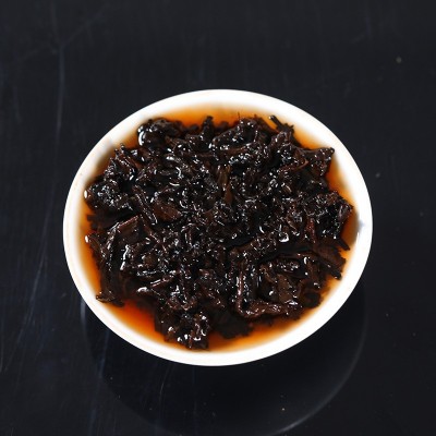 批发云南普洱茶叶勐海陈年原味小圆饼熟饼迷你小沱茶熟普500g散装图4