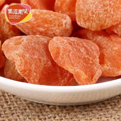 红杏干 散装500g整箱 烘焙杏脯蜜饯 休闲零食品微商厂家制作批发图2