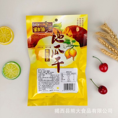 果自源100g地瓜干红薯条片厂家直销批发果脯蜜饯休闲零食图2