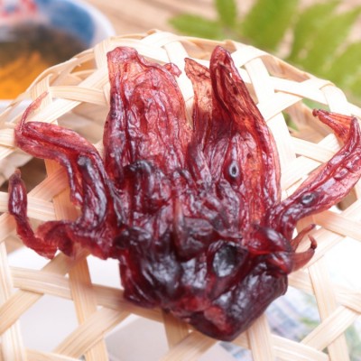 佳梅 食用洛神花干果 玫瑰茄花果脯凉果蜜饯果干花糖散装批发图4