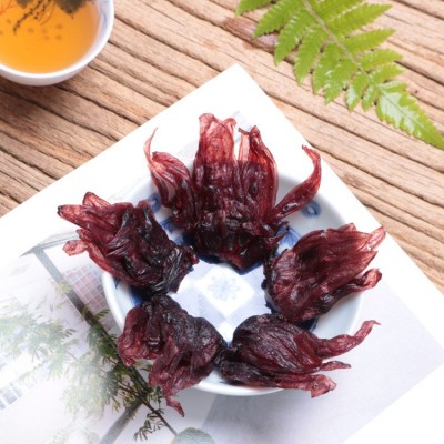 佳梅 食用洛神花干果 玫瑰茄花果脯凉果蜜饯果干花糖散装批发图2