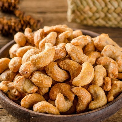 味滋源_炭烧腰果120g/袋 干货坚果办公休闲零食品 特产小吃袋装图2