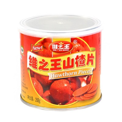 维之王268gx2 山楂片 大罐包装大片 山楂原果零食厂家直销图4
