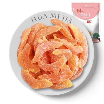花蜜家 黄桃干108g 蜜饯水果干果脯办公室小吃零食大礼包可用图5