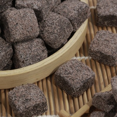源头厂家五黑糕网红传统糕点黑豆黑芝麻黑桑葚黑枸杞黑米蜂蜜休闲图2
