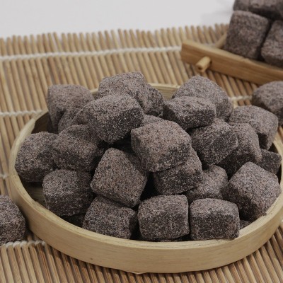 源头厂家五黑糕网红传统糕点黑豆黑芝麻黑桑葚黑枸杞黑米蜂蜜休闲图4
