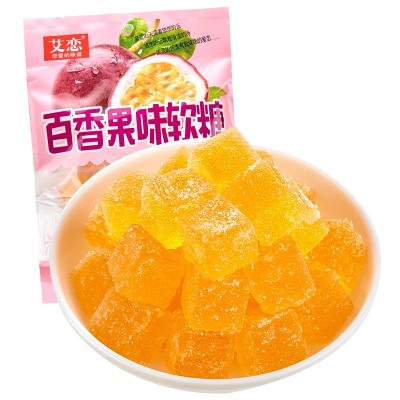 水果软糖批发芒果榴莲玉米百香果味软糖休闲零食糖果食品一件代发图4