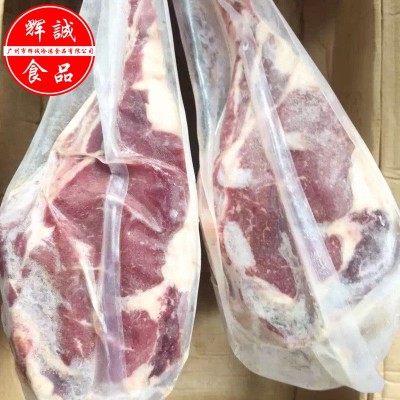 澳洲640战斧牛排 烤肉牛扒冷冻清真安格斯雪花牛肉 谷饲带骨肉眼图4
