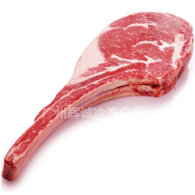 澳洲640战斧牛排 烤肉牛扒冷冻清真安格斯雪花牛肉 谷饲带骨肉眼图5