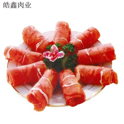 羊肉卷批发 涮锅羊肉片火锅食材 冷冻羊肉卷商用图2