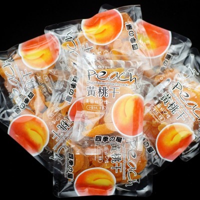 四季屋黄桃干10斤/箱果干果脯蜜饯散称独立包装现货批发工厂直供图2