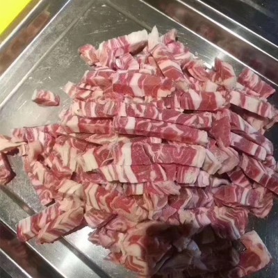 去骨羊排肉 内蒙古羔羊肉 羊肉串 烧烤串食材 冷冻半成品批发图3