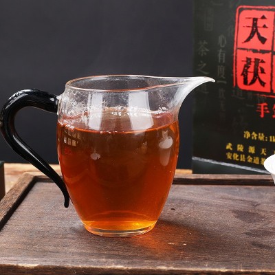 厂价批发金花天茯安化黑茶湖南黑茶天尖茯砖茶陈年茶安华茶叶1kg图5