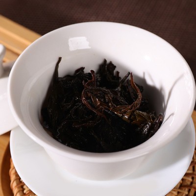 厂价促销208克安化黑茶正宗湖南茶叶金花手筑茯砖茶叶陈年天茯砖图5